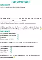 Vorschau - Arbeitsblätter - Experimentieren - Bunte Kreideschäume - Seite 3