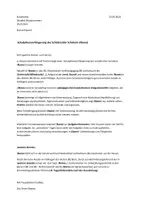 Vorschau - Anderer Materialtyp - Begründungsschreiben Schuljahresverlängerung - Seite 1