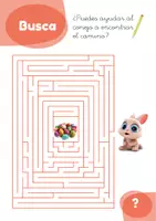 Vista previa - Hojas de trabajo - Huevos de Pascua. Divertidas actividades para vacaciones - página 2