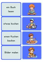 Vista previa - Juegos / Gamificación - Vocabulario "Mi Hobby": tarjetas de asignación - página 3