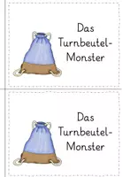 Vorschau - Arbeitsblätter - Lektüre: Lesebegleitheft und Kinderroman "Das Turnbeutel-Monster" (Teil 1) - Seite 2
