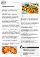 Vorschau - Arbeitsblätter - Ausgewogene Ernährung / Mensch & Gesundheit - Seite 1