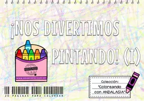 Vista previa - Manualidades / Dibujos para colorear - Coloreando NOS DIVERTIMOS PINTANDO I - Portada