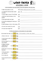 Vorschau - Arbeitsblätter - Word order / Sentence structure (adverbs + verbs) - Seite 3