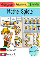 Vorschau - Spiele - Brettspiele Baustelle: Mathe im Kindergarten - Deckblatt