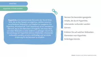 Vorschau - Arbeitsblätter - Hyperlinks in HTML erstellen - Seite 2
