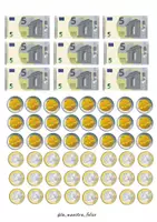 anteprima - Esercizi - Monete e banconote dell' Euro - Pagina di copertina