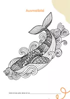 Vorschau - Arbeitsblätter - FREEBIE: 2 Ausmalbilder (Mandala Style) Thema MEER / SOMMER - Seite 3