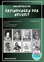 Vorschau - Stundenentwürfe - Erfindungen der Neuzeit - vom Mittelalter zur Neuzeit - Deckblatt