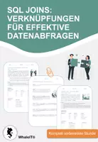 Vorschau - Arbeitsblätter - SQL JOINS: Verknüpfungen für effektive Datenabfragen - Deckblatt