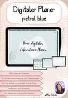 Vorschau - Lehrpläne/Lehrermaterial - Lehrpersonen-Planer petrol blue SJ 2024/2025 - Deckblatt
