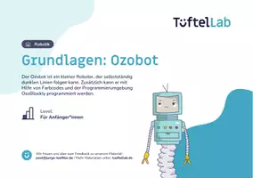 Vorschau - Stationenlernen - Lernkarten: Ozobot Grundlagen - Seite 1