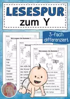 Vorschau - Arbeitsblätter - Lesespur Buchstabeneinführung Y - Seite 1