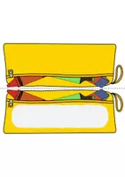Vorschau - Anderer Materialtyp - Bunte Namensschilder in Federtaschen-Form (PDF/PPT) - Seite 3