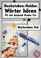 Vorschau - Arbeitsblätter - AnybookPro Material für DaZ: Buchstabenhelden "Sch" - Deckblatt