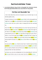 Vorschau - Arbeitsblätter - Sagen nacherzählen - Rechtschreibfehler finden - Seite 2