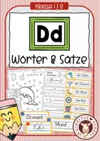 Vorschau - Unterrichtsreihen - Buchstabe D / d - Wörter & Sätze schreiben - Deckblatt