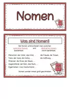 Vorschau - Fördermaterial/Inklusion - Materialpaket Wortarten Merkplakate - Seite 2