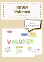 Vorschau - Merkblätter - KAWA Volumen - Mathe gehirn-gerecht - Deckblatt