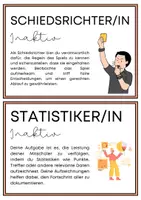 Vorschau - Fördermaterial/Inklusion - Rollenkarten für Inaktive im SPORTUNTERRICHT - 12 ROLLENKARTEN ZUM EINSATZ IM SPORTUNTERRICHT - Seite 1