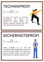 Vorschau - Fördermaterial/Inklusion - Rollenkarten für Inaktive im SPORTUNTERRICHT - 12 ROLLENKARTEN ZUM EINSATZ IM SPORTUNTERRICHT - Seite 2