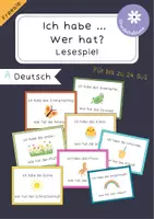 Vorschau - Spiele - Lesespiel: Ich habe... Wer hat? (Frühling) Freebie - Deckblatt