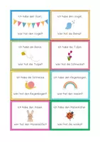 Vorschau - Spiele - Lesespiel: Ich habe... Wer hat? (Frühling) Freebie - Seite 3
