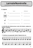 Vorschau - Test - Lernzielkontrolle Musiktheorie Klasse 5 - Seite 3