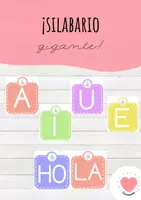 Vista previa - Unidades / Secuencias / Situaciones de Aprendizaje - SILABARIO GIGANTE - Portada