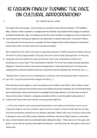 Vorschau - Test - Klausurvorschlag mit EWH zu racism, cultural appropriation, seven methods of killing Kylie Jenner, Abitur, mündliche Prüfung, mock exam - Seite 3