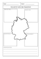 Vorschau - Bildkarten - Bildkartei Deutschland 3./4. Klasse - Seite 1