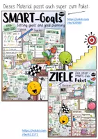 Vorschau - Arbeitsblätter - Setting SMART-Goals - Bundle Englischunterricht - Seite 2