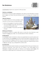 Vorschau - Arbeitsblätter - Der Hinduismus (Arbeitsblatt mit Erklärvideo) - Seite 1
