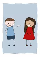 Vorschau - Bildkarten - Englischkarten - Personal- and Possessivepronouns - Seite 2