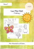 Vorschau - Arbeitsblätter - Lies-Mal-Heft: Frühling (Osterfreebie) - Deckblatt