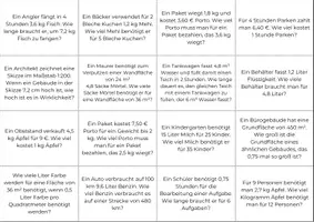 Vorschau - Spiele - Stapelspiel Dreisatz mit Dezimalzahlen - Seite 2