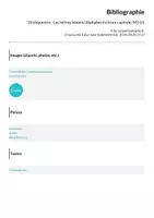 Aperçu - Feuilles d'exercices - Kit pédagogique : 87 cartes - Les lettres de l'alphabet en écriture capitale (MS-GS) - Page 1
