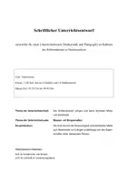 Vorschau - Stundenentwürfe - Unterrichtsentwürfe Mathematik - Materialpaket - Seite 3