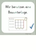 Vorschau - Fördermaterial/Inklusion - Würfelgebäude, Bauregeln (Tafel- und Schülermaterial) - Seite 2