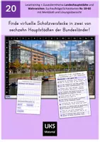Vorschau - Spiele - Landeshauptstädte und ein virtuelles Schatzversteck - Deckblatt