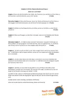 Vorschau - Arbeitsblätter - Exemplarische Prüfungsaufgaben zu "Nach vorn, nach Süden" - Seite 1