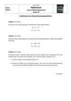 Vorschau - Test - Test zum Einsetzungsverfahren - Deckblatt