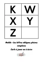 Aperçu - Apprentissages en autonomie - 15 cartes pour les lettres obliques complexes (Alphabet en écriture capitale) MS GS - Page 2