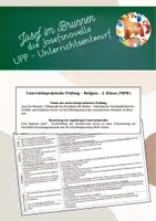 Vorschau - Stundenentwürfe - Josef und seine Brüder Entwurf - UPP Prüfung Ausarbeitung - Deckblatt