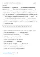 Vorschau - Arbeitsblätter - Grammatik-Schularbeit 1.MS/AHS bzw. 4. VS - Seite 3