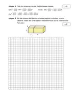 Vorschau - Test - Klassenarbeit "Terme: Ausmultiplizieren und Binomische Formeln"_Klasse 8 - Seite 2