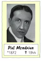 Vorschau - Stundenentwürfe - Piet Mondrian - Kunst - Unterrichtseinheit Teil 1 - Leben, Werk, Farbenlehre - Seite 1