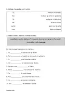 anteprima - Esercizi - Il presente indicativo: la prima coniugazione - Pagina 1