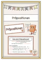 Vorschau - Fördermaterial/Inklusion - Präpositionen Merkplakat - Deckblatt