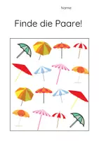 Vorschau - Arbeitsblätter - Arbeitsblätter Sommer - Seite 1